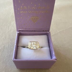 Melinda Maria, Diamond Not an Engagement Ring Asher, Size 7, NWOT